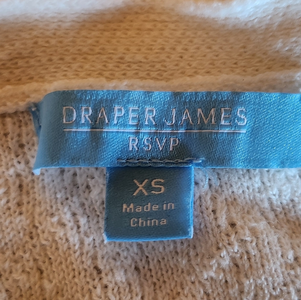 Draper James White Cardigan Sweater - Picture 3 of 3